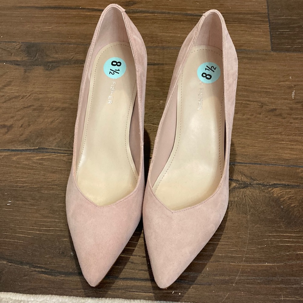 Marc Fisher NWOB Nude Block Heel 8.5 M
